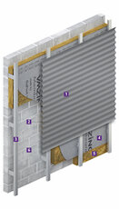 Technical details - Sine wave profile - DWG and PDF